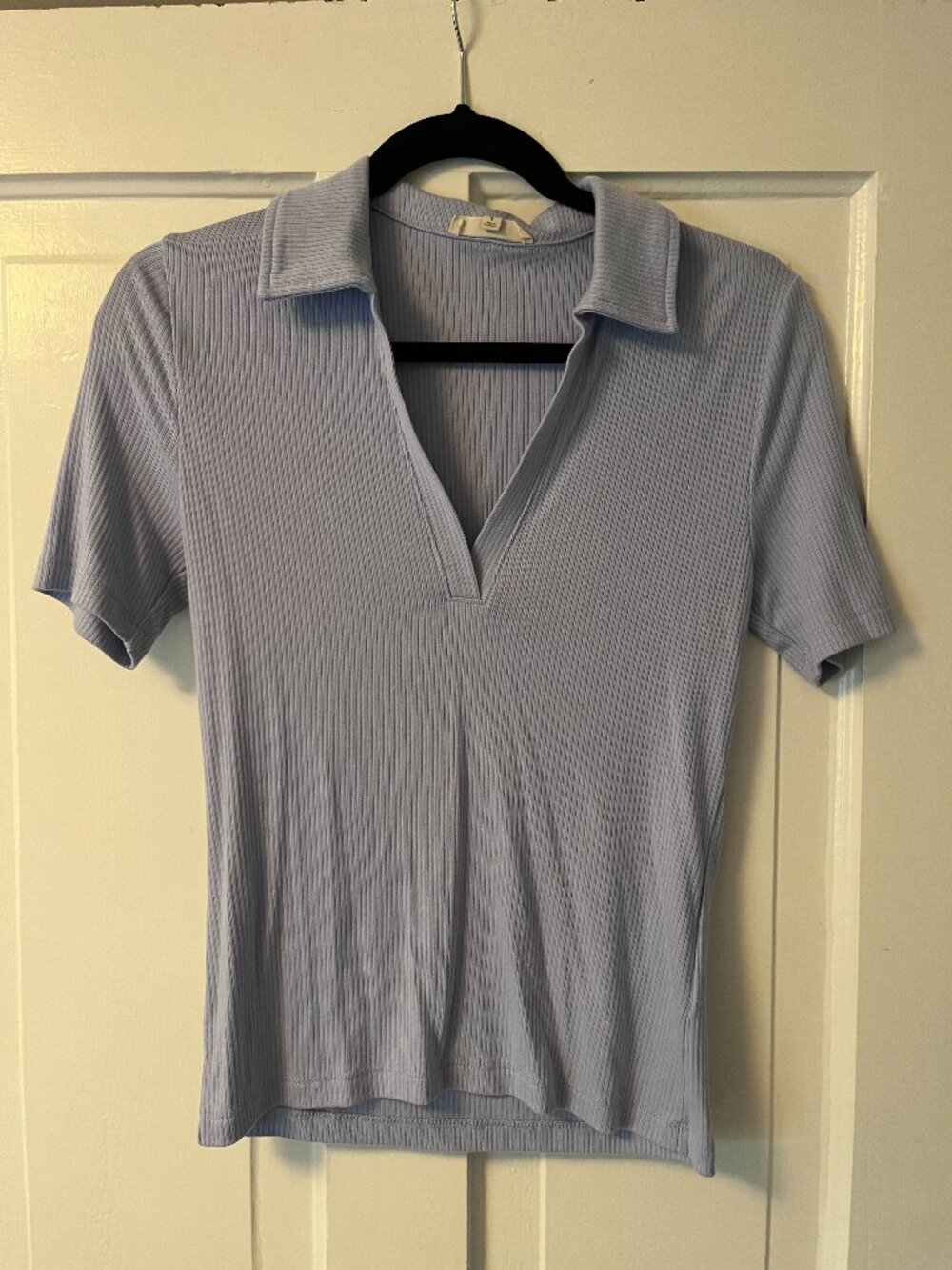 Madewell blue soft polo